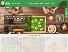 Tablet Screenshot of huevoskikes.com